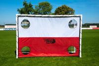 Shooting wall with flag - 3m x 2m