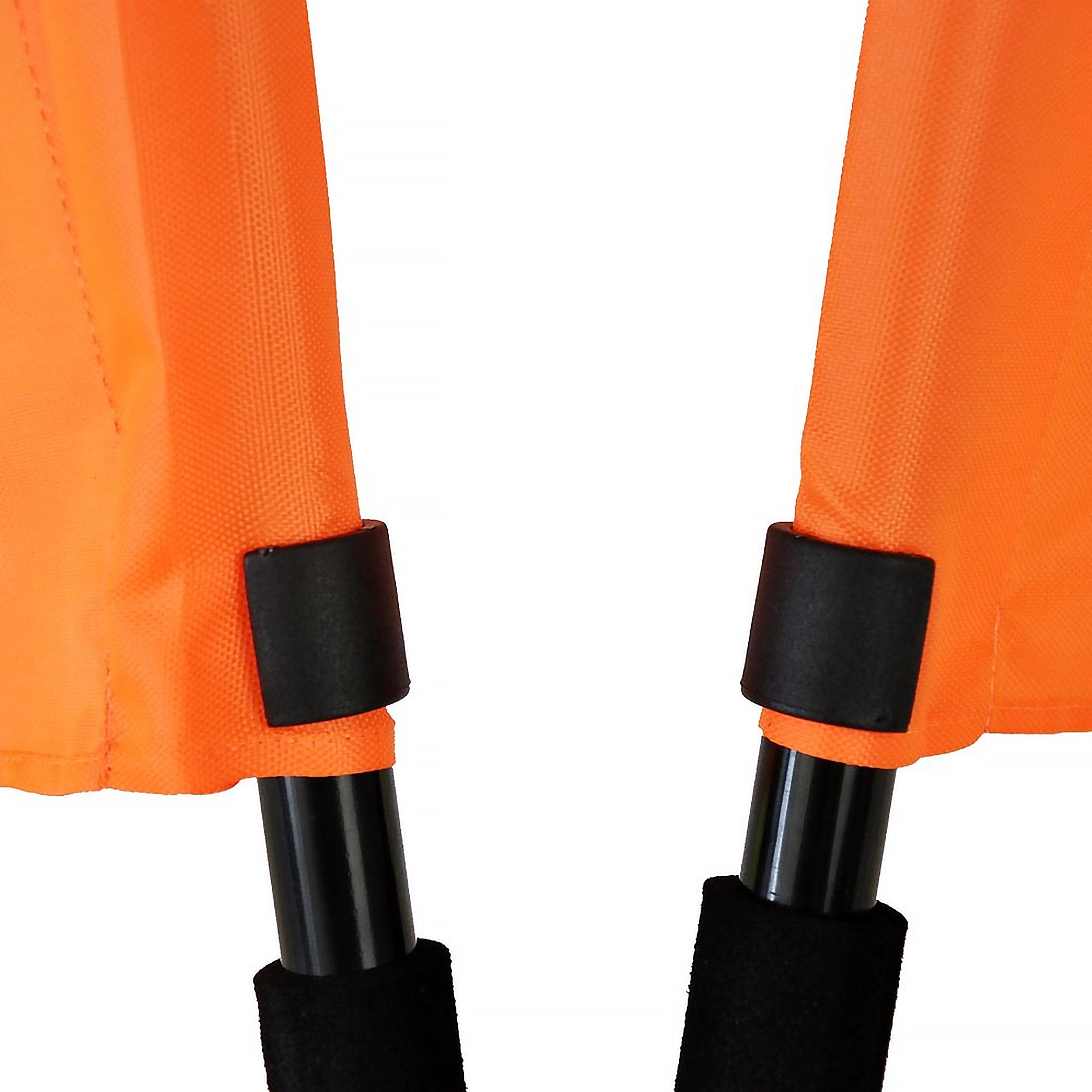 Set of 2 touch flags with carrying bag