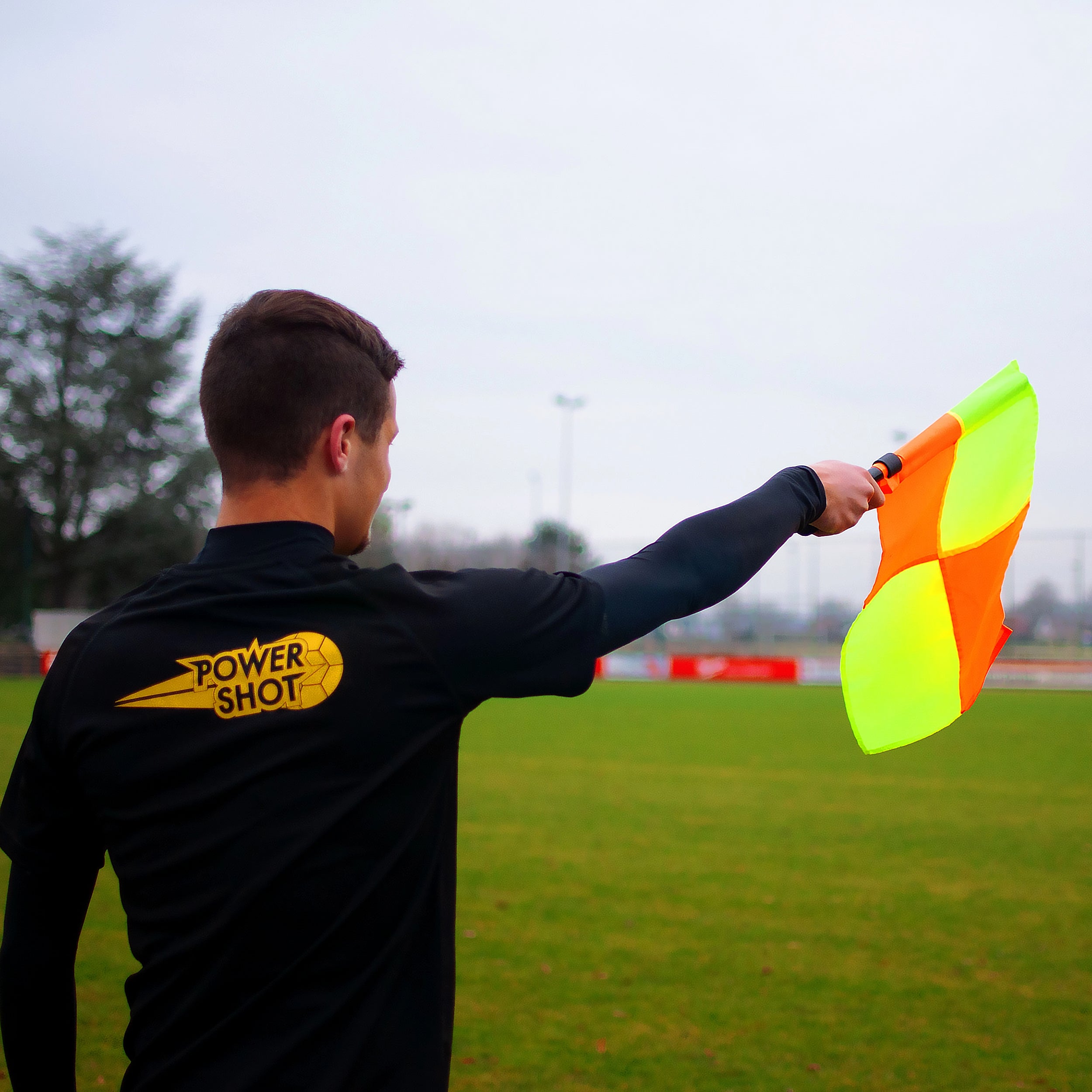Set of 2 touch flags with carrying bag