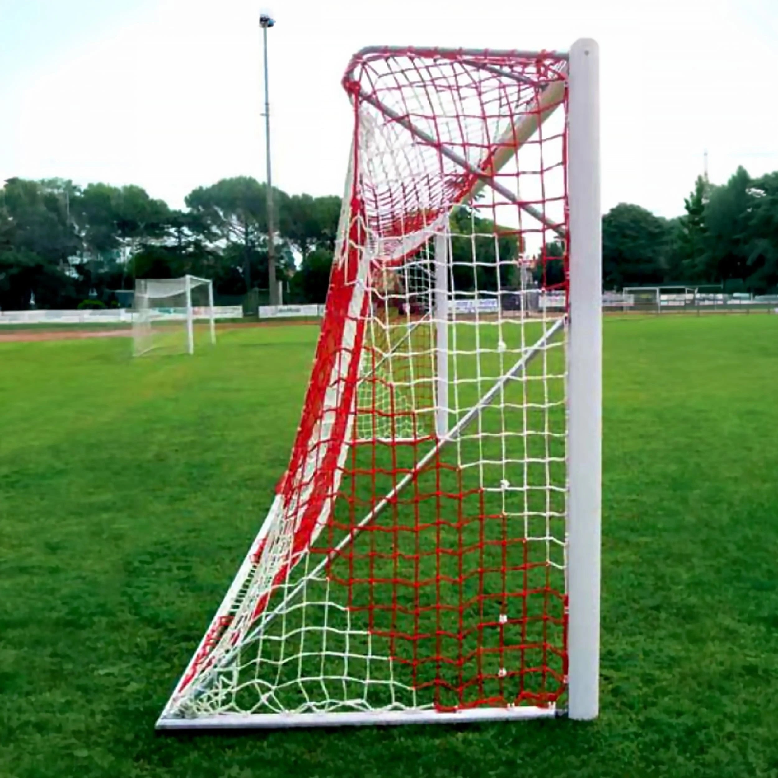 Full-Size Transportable Aluminium Football Goal - 7.32m x 2.44m Powershot