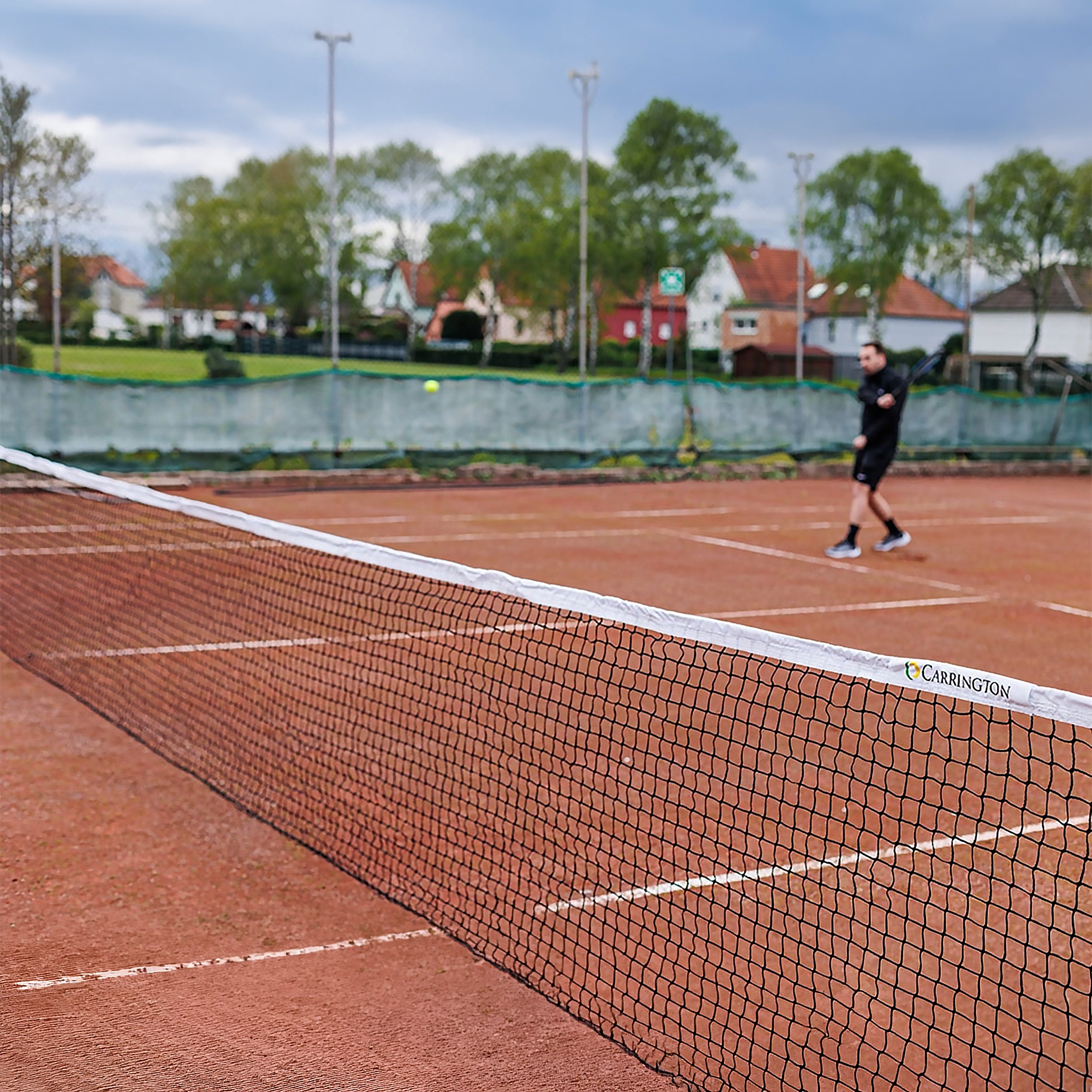 Expert 3mm tennis net - 12.70m x 1.05m