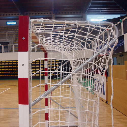 Socketed handball goal - 3m x 2m - aluminium