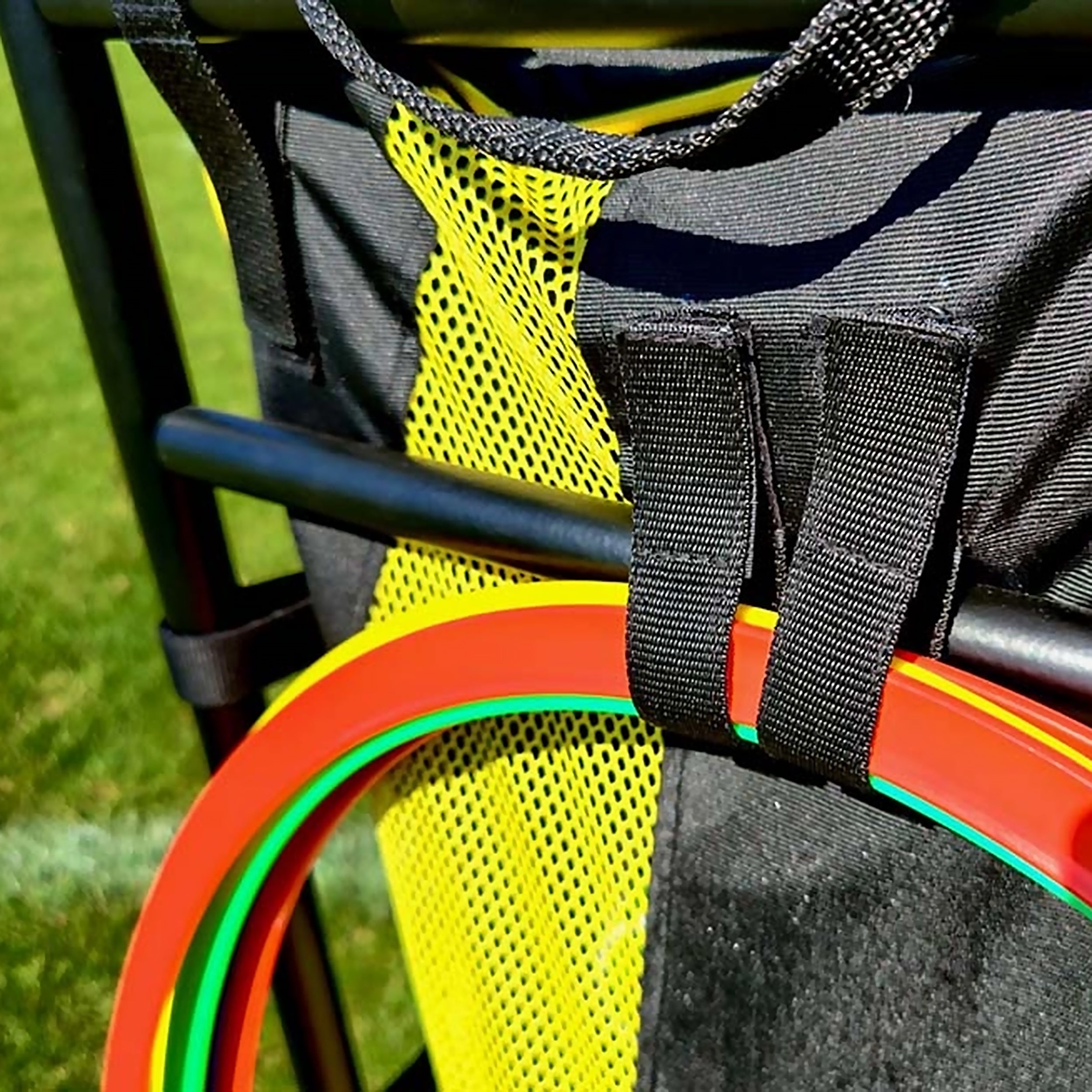 Basketball Equipment Cart with Bib Storage Bag