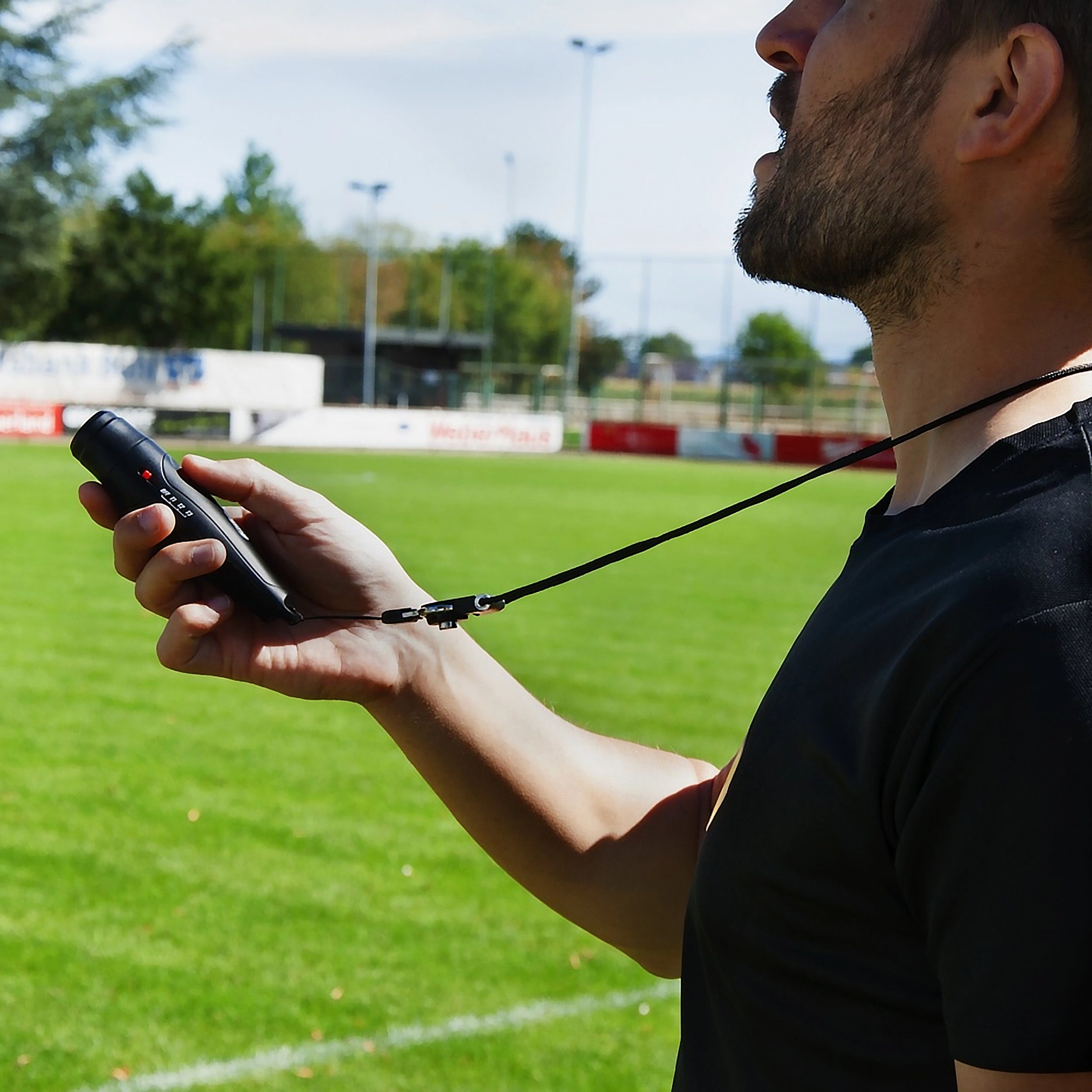 Electronic referee whistle