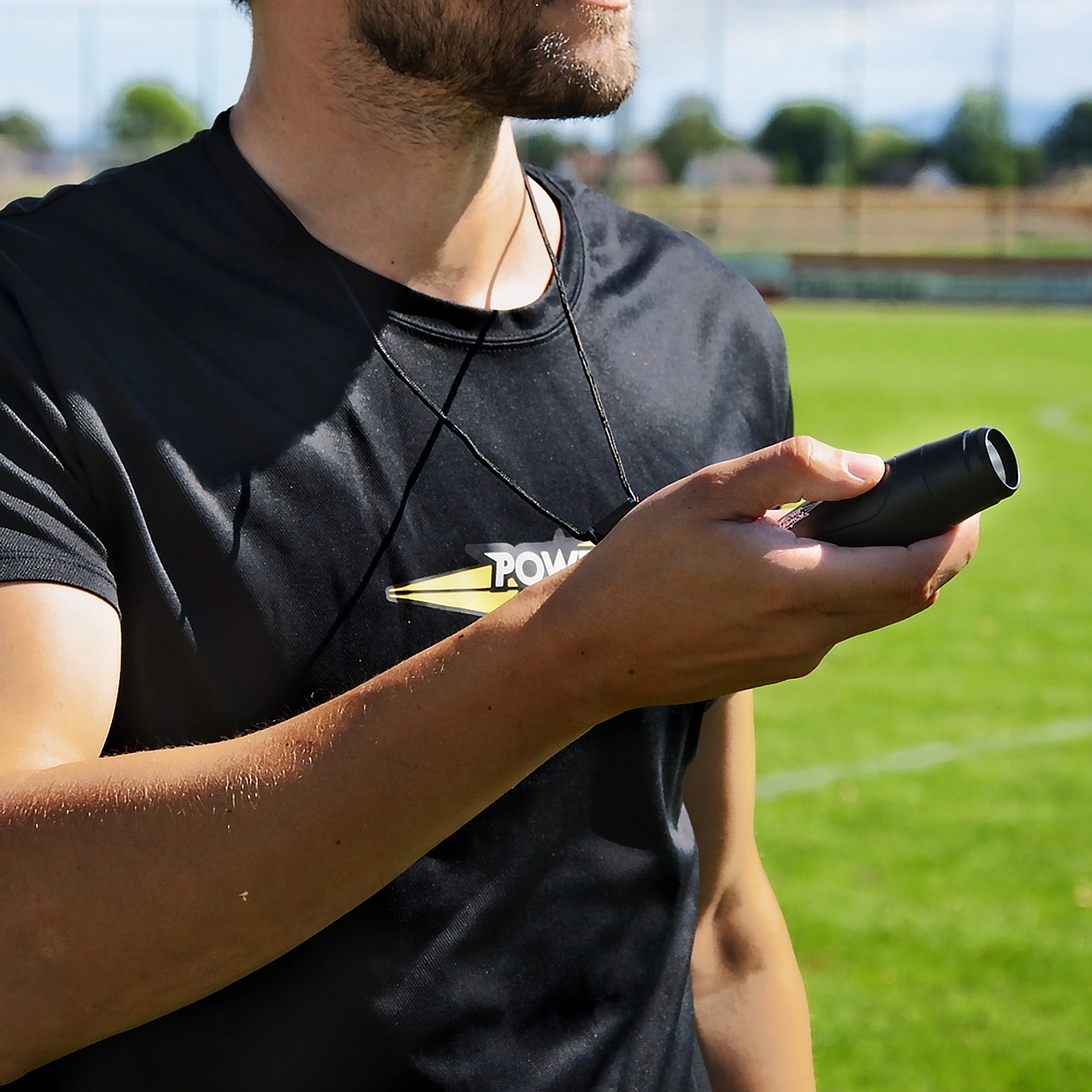 Electronic referee whistle