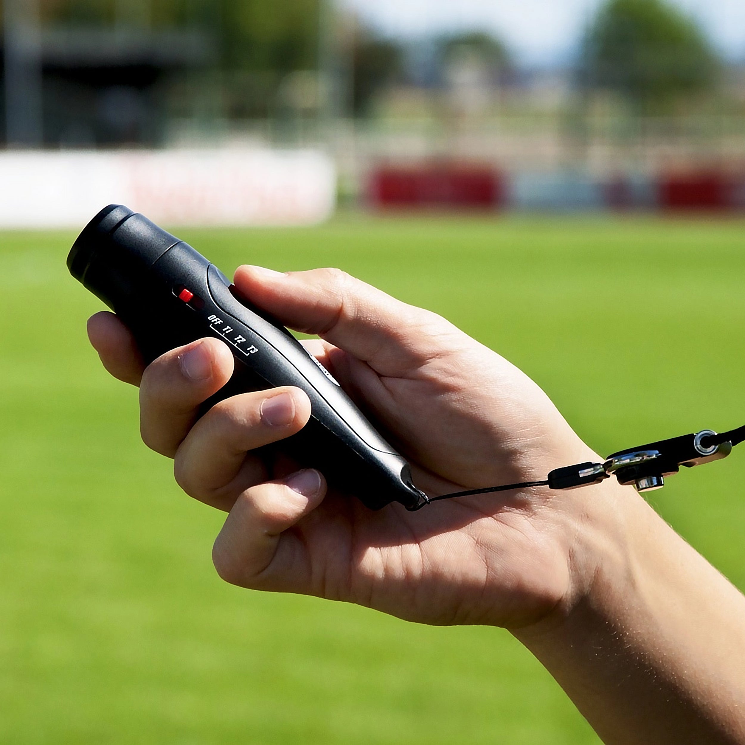 Electronic referee whistle