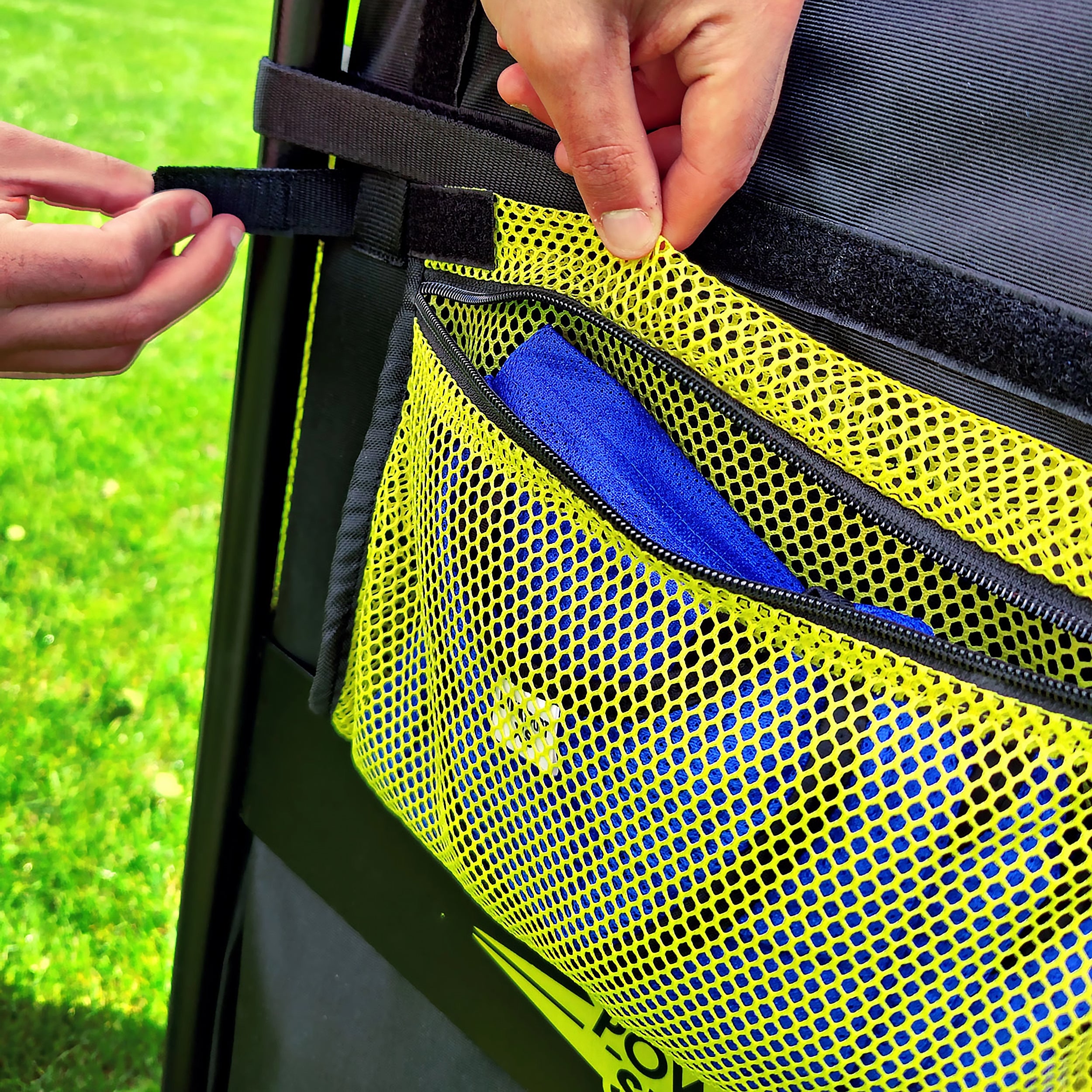 Basketball Equipment Cart with Bib Storage Bag