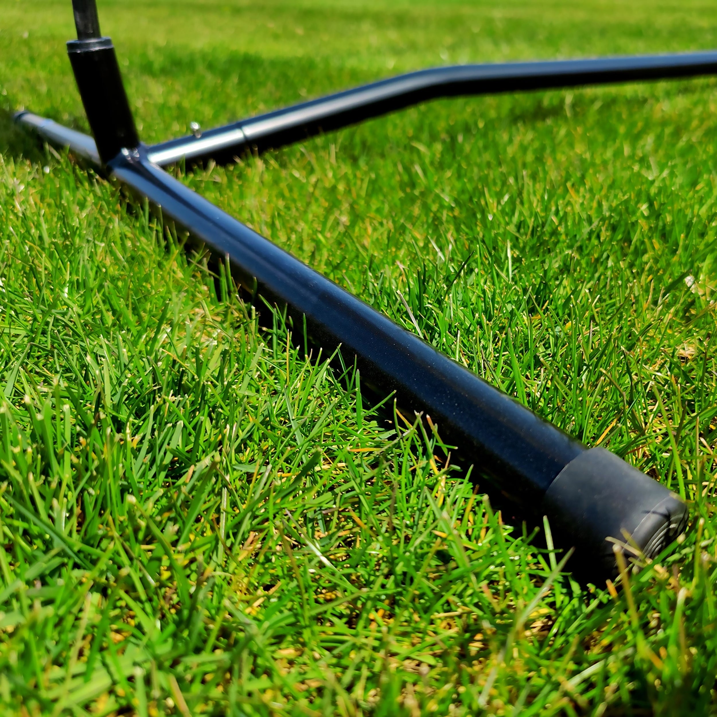 Tennis posts and net with carrying bag - 6m