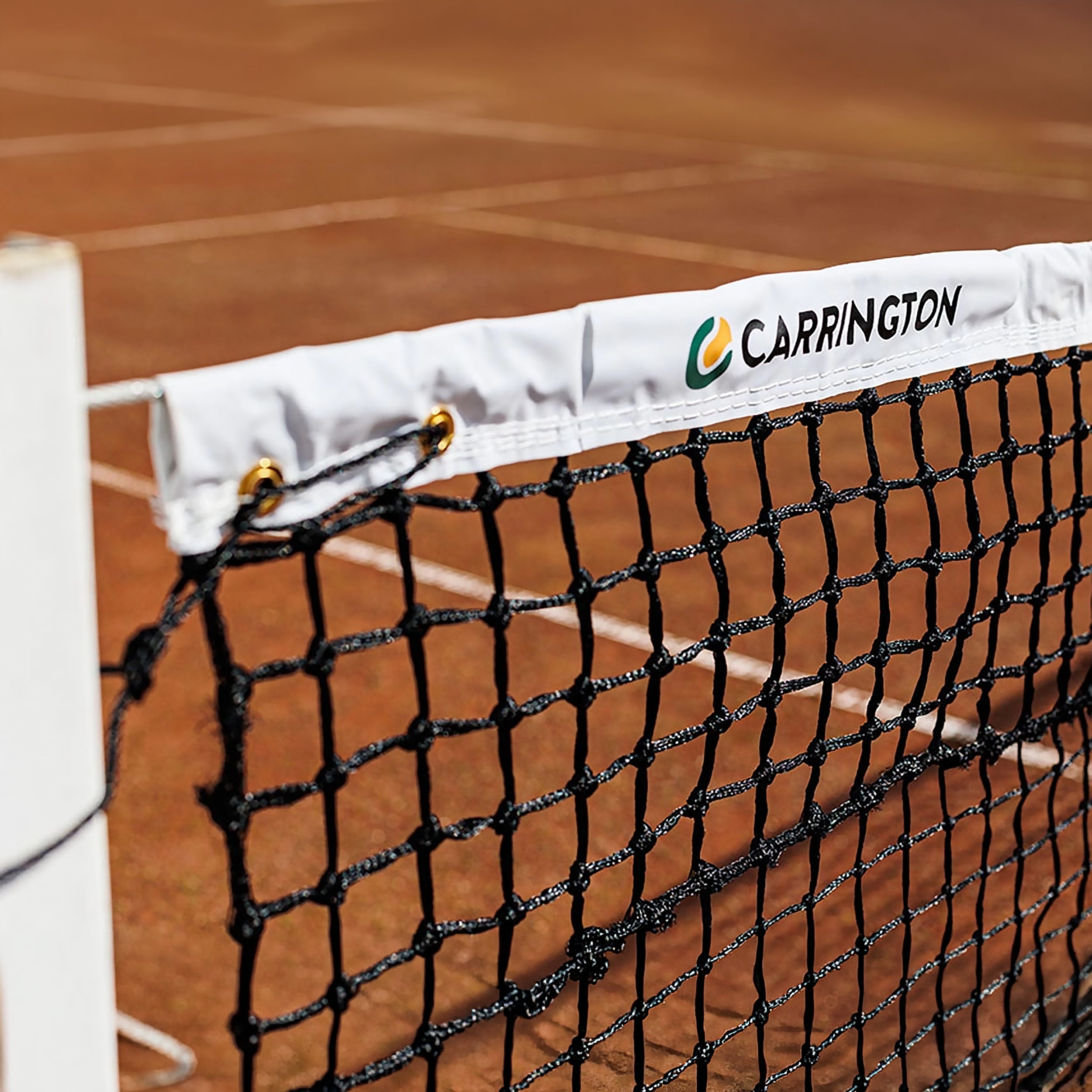 Expert 3.5mm tennis net double mesh clay special - 12.70m x 1.05m