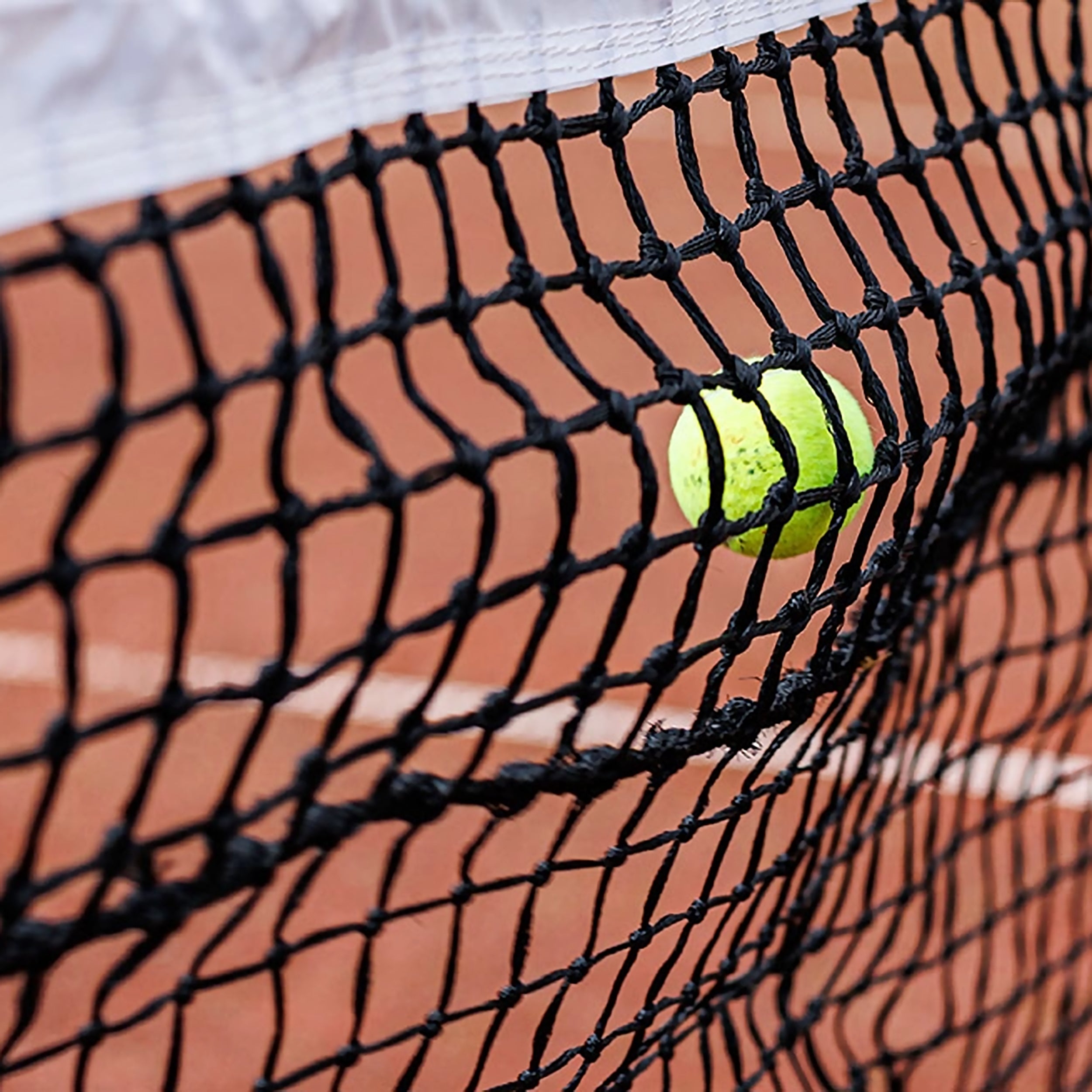 Expert 3.5mm tennis net double mesh clay special - 12.70m x 1.05m