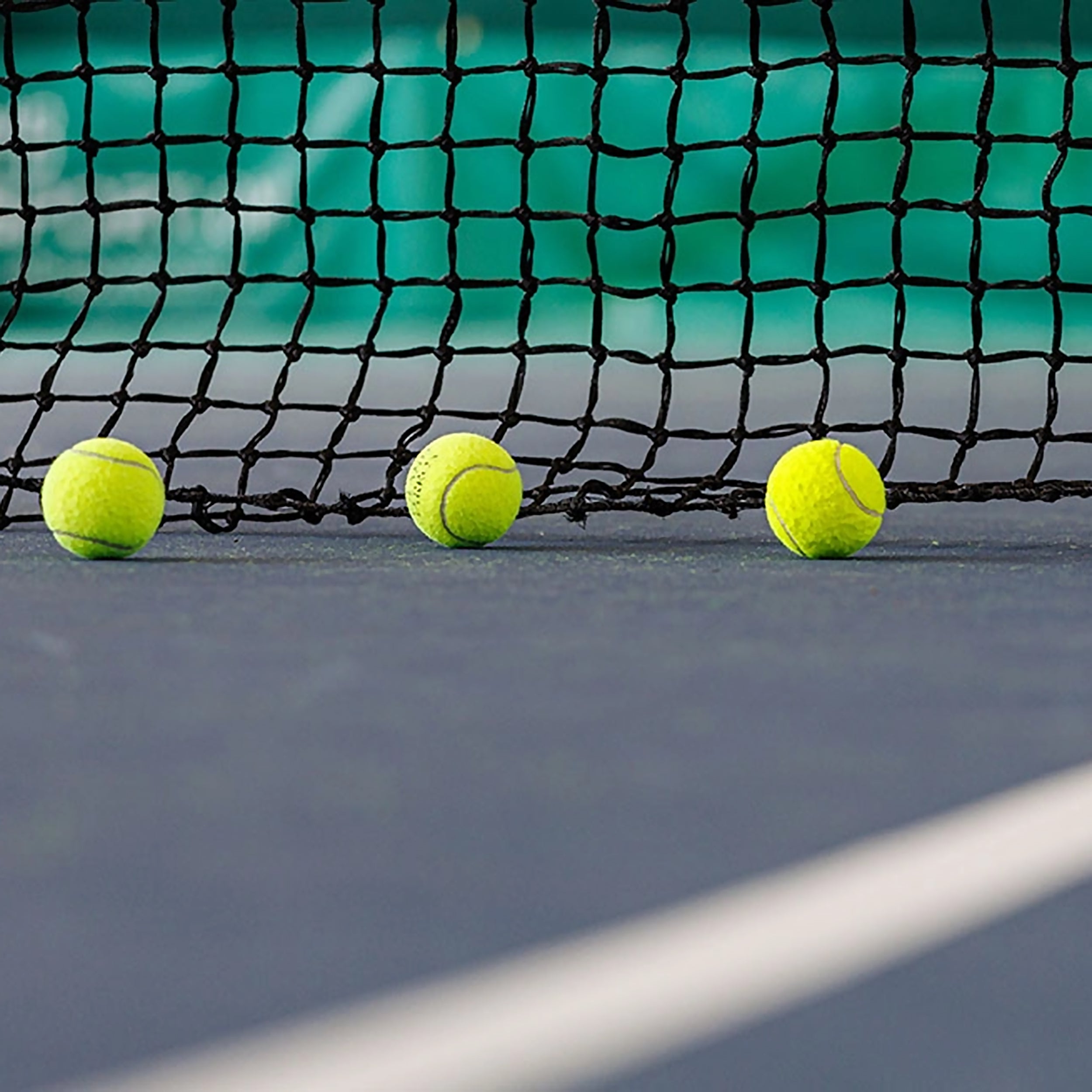 Expert 3mm tennis net double meshed - 12.7m x 1.05m